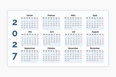Taschenkalender - Schablone ID 646