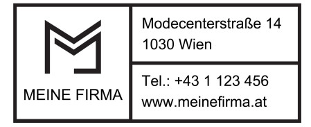 Selbstfärbende Stempel - Schablone ID 17781