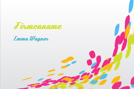 Visitenkarten - Schablone ID 17802