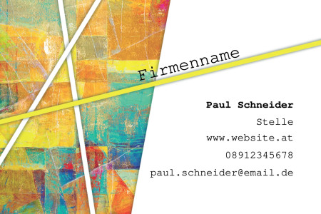 Visitenkarten - Schablone ID 17812