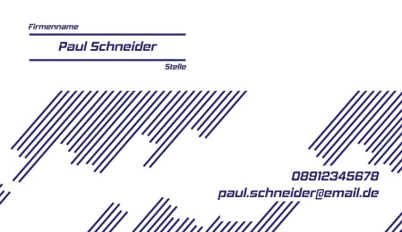 Visitenkarten - Schablone ID 17816