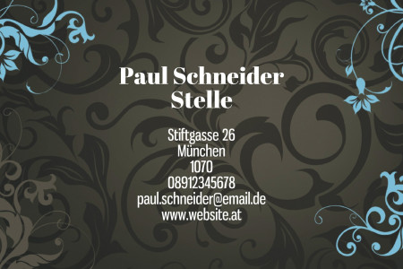 Visitenkarten - Schablone ID 17838