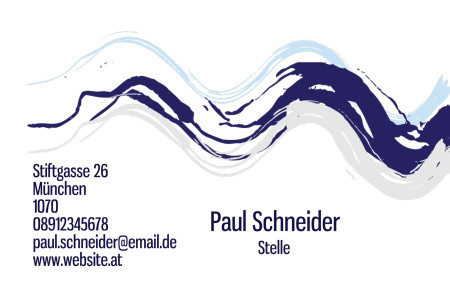 Visitenkarten - Schablone ID 17839