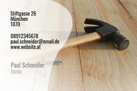 Visitenkarten - Schablone ID 17846