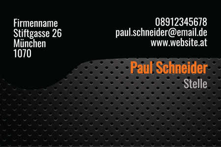 Visitenkarten - Schablone ID 17847