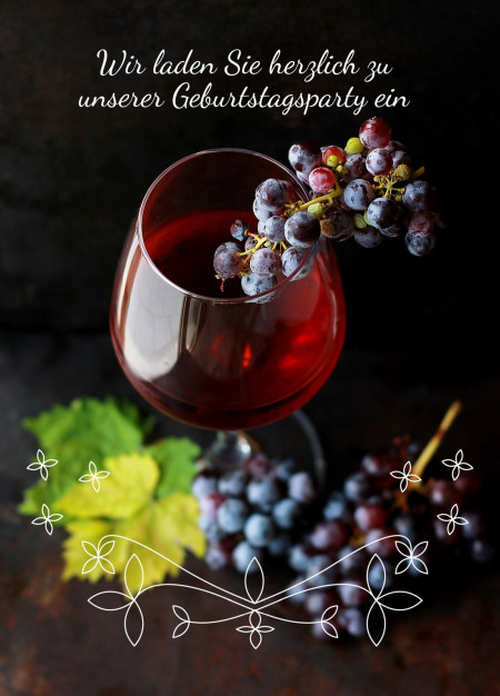 Partyeinladungen - Schablone ID 17931