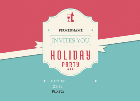 Partyeinladungen - Schablone ID 17936
