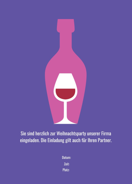 Partyeinladungen - Schablone ID 17959