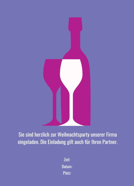 Partyeinladungen - Schablone ID 17960