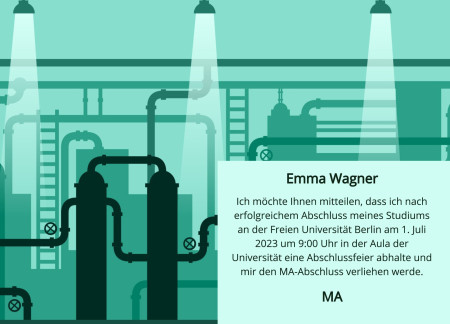 Abschluss Einladungskarten drucken