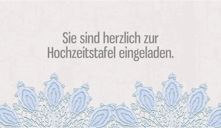 Einladungen zur Hochzeitsfeier - Schablone ID 18156