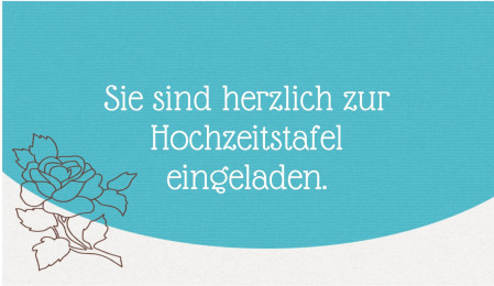 Einladungen zur Hochzeitsfeier - Schablone ID 18159