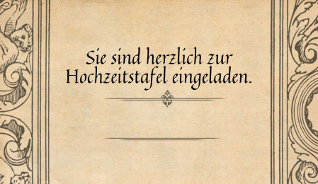 Einladungen zur Hochzeitsfeier - Schablone ID 18162