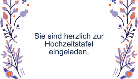 Einladungen zur Hochzeitsfeier - Schablone ID 18168