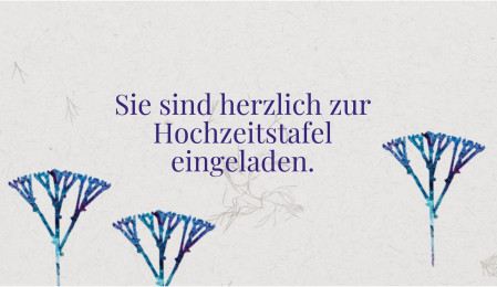 Einladungen zur Hochzeitsfeier - Schablone ID 18171