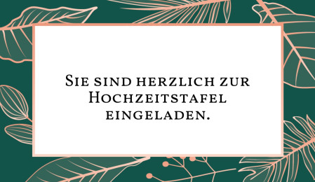 Einladungen zur Hochzeitsfeier - Schablone ID 18175