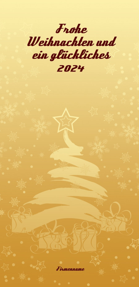 Weihnachtskarten - Schablone ID 18208